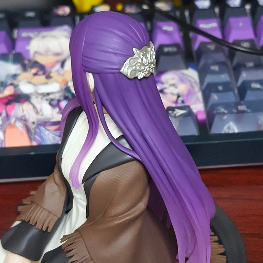 Origineel op voorraad Taito Sousou No Frieren - Fern Desktop Cute Collection Series Model Cartoon Character Action Figure Garage Kit