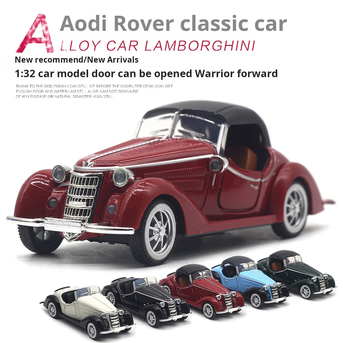 1:32 Modello di veicolo Super Classic Pull Back Toy Car Collezione educativa Porta aperta Modello di auto Regalo Auto regalo per bambini per Audi
