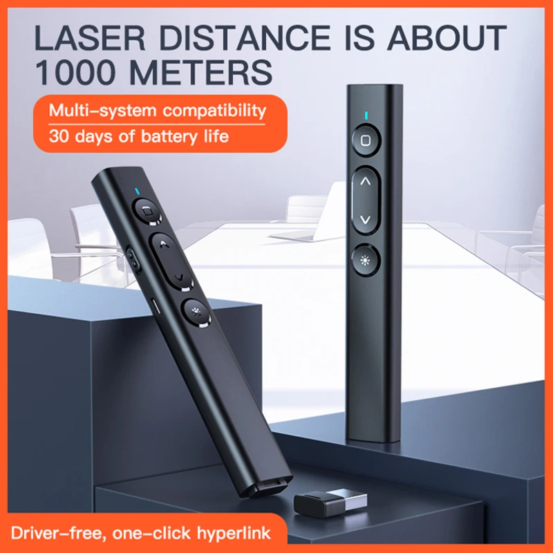 جهاز تحكم عن بعد محمول للمعلم ، اتصال سريع ، قلم قابل للطي USB لاسلكي pt ، أسود ، إلكترونيات استهلاكية ، من من من من من من نوع GHz ، من من نوع pmah