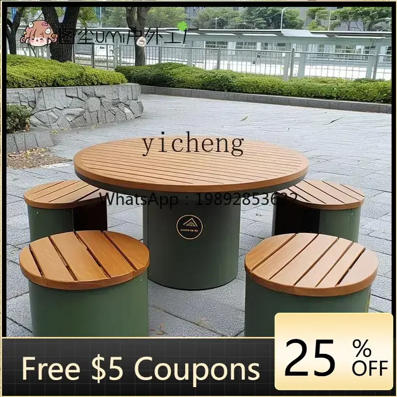 

U7 outdoor commercial street booth table and chair restaurant park cafe