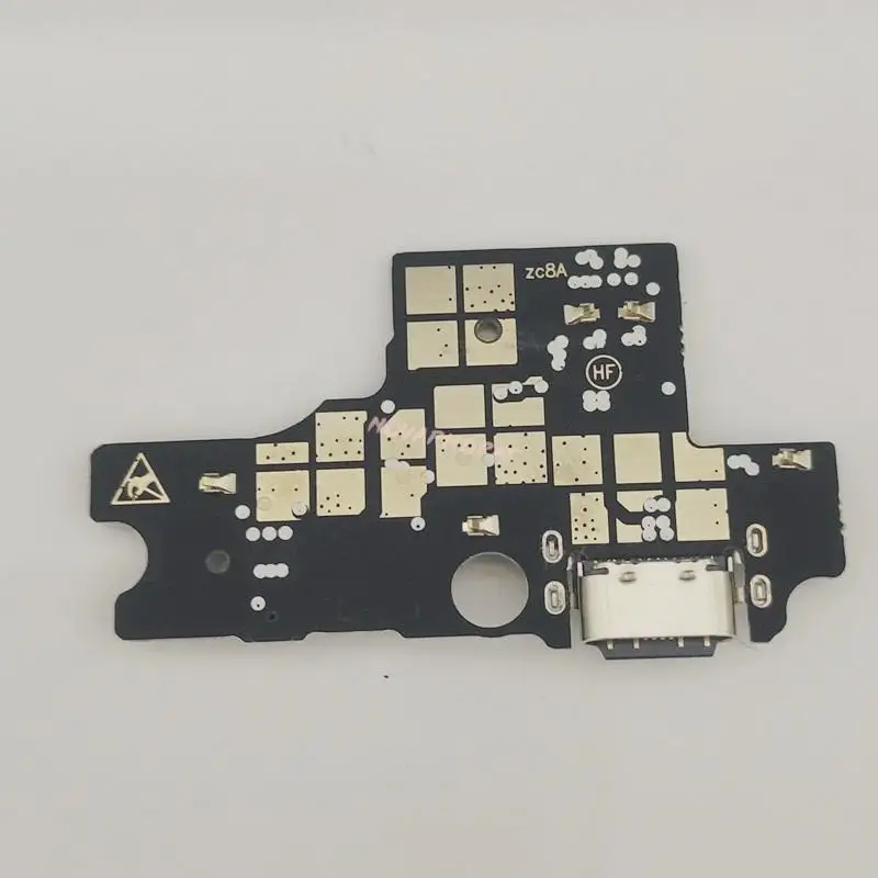 For ZTE Blade A31 2021 / A51 2021 / A71 2020 USB Dock Charger Port Charging Flex Cable Microphone Board With IC