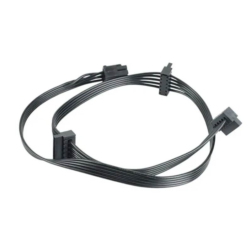 Exquisite-2X 8 Pin 1 To 3 Port SATA Driver Power Supply Cable For Cougar CMX1200 CMX1000 CMX800 CMX700 CMX550