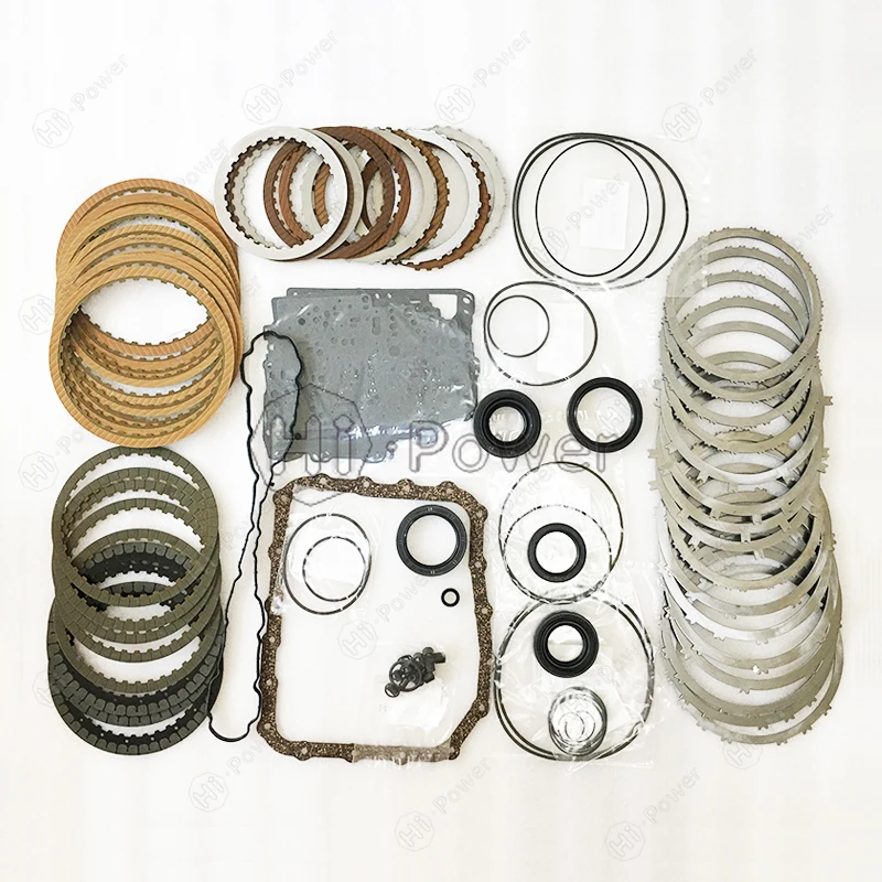 A6LF1 A6LF2 A6LF3 Transmission Clutch Overhaul Kit Friction Steel Plates Gasket Kit for HYUNDAI Gearbox Repair Seal Rebuild Kit