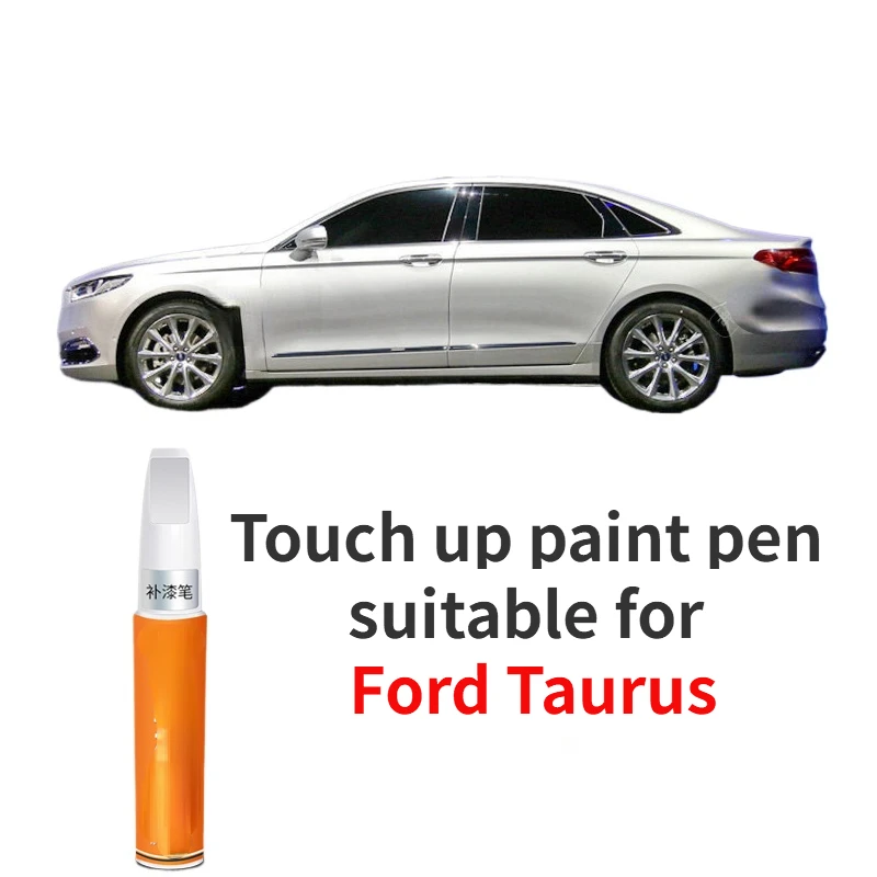 

Touch up paint pen suitable for Ford Taurus Platinum Diamond Pearl White Touchup Paint Pen Black Automotive Modification Taurus