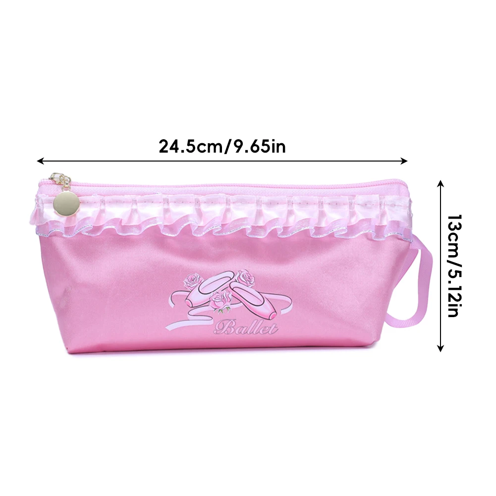 13*24.5 سنتيمتر أكياس الرقص الباليه الوردي النساء الفتيات الباليه الرياضة الرقص حقيبة الفتيات حزمة الرقص الطفل حزمة الباليه حقيبة يد #6