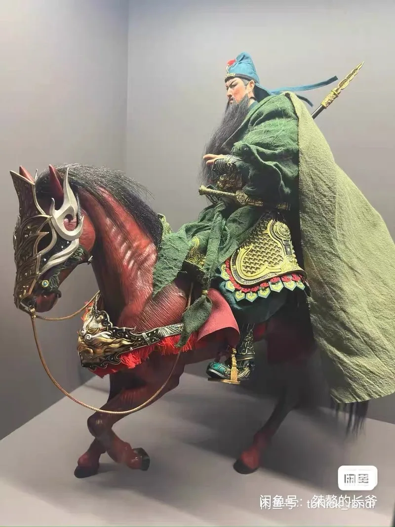 

В наличии серия «Три королевства» Гуань Юй 1/6, экшн-фигурка 303, игрушки Yun Chang, красный кролик, лошадь, драгоценная коллекция фигурок