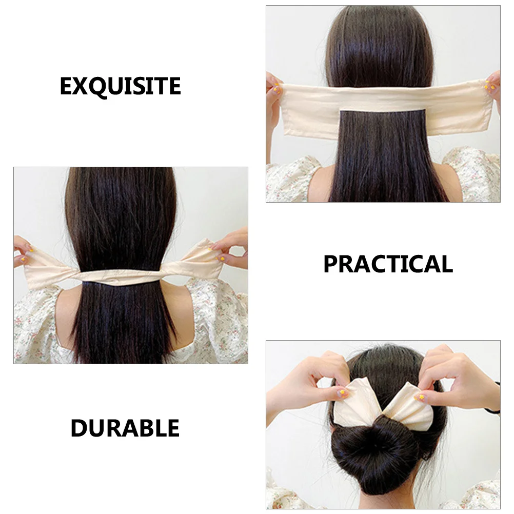 

9Pcs Lazy Hair Curler Bun Maker Soft Flexible Design Fast Hairstyle Solution Perfect for Dinner Date Special Occasions Hair