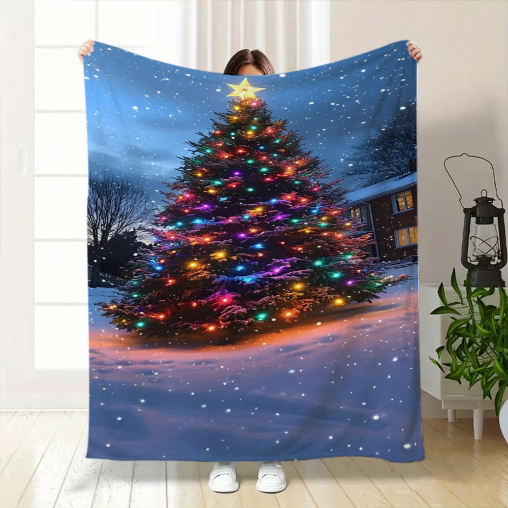 Festive Radiant Motif Cozy Bed Throw Versatile Home Decor Gift Idea For Gym Dance Studio Lounge Room Space