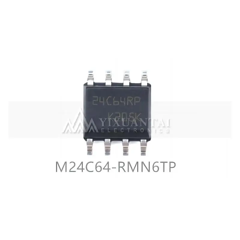 

10pcs/Lot M24C64-RMN6TP IC EEPROM 64KBIT I2C 1MHZ 8SOIC New