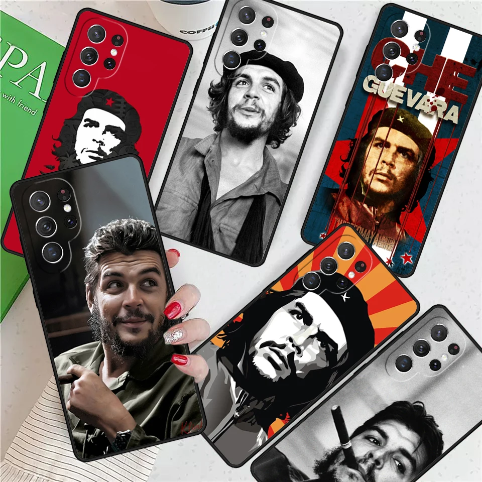 

Che Guevara Cigarett For Samsung Galaxy S24 Ultra S21 S22 S8 S9 S10E Note 10 20 Plus FE S23 Phone case Cover Coque