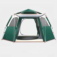 5-8 Person Outdoor Camping Automatic Inflatable Hexagonal Tent