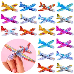 12/72Pcs Kids Party Supplies Multicolor Foam Airplane Boys Girls Birthday Party Souvenirs Pinata Filler Kindergarten Prize Toys