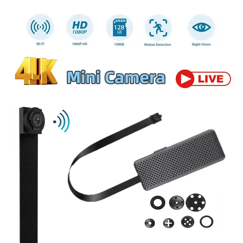 

LooKcam Mini Camera DIY Portable Surveillance Cameras with WiFi Motion Detection Remote View Security Protection Video Recorder
