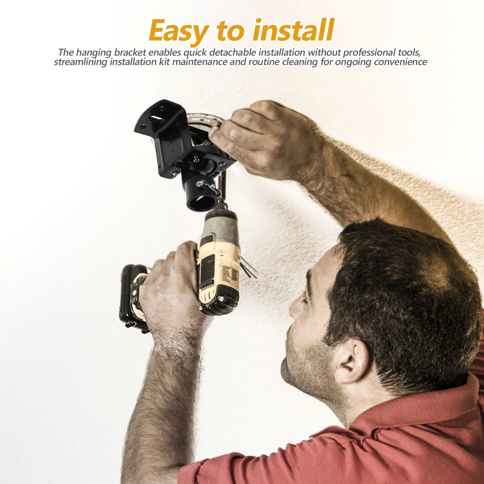 

Комплект кронштейнов для потолочного вентилятора для наклонных и купольных потолков, универсальный усиленный железный кронштейн для крепления потолочного вентилятора под углом