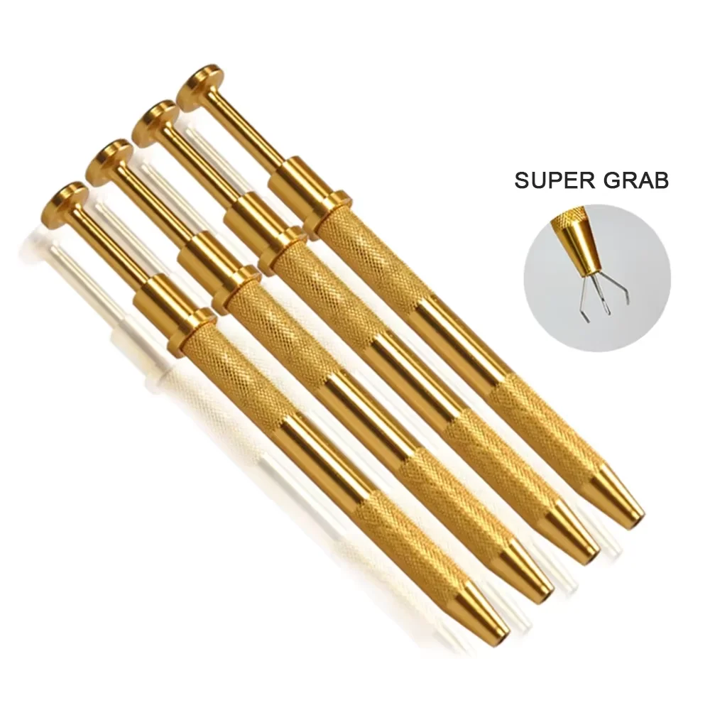 Component Grabber Four Claw Electronic Component IC BGA chip gripper Extractor Screw Picker Pick Up pen jewelry Repair Hand tool