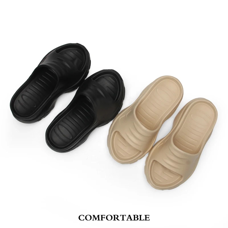 Cloud Feel Thick Platform Slide Sandals Unisex Super Soft EVA Slippers Lightweight Casual Indoor Outdoor Summer Slides
