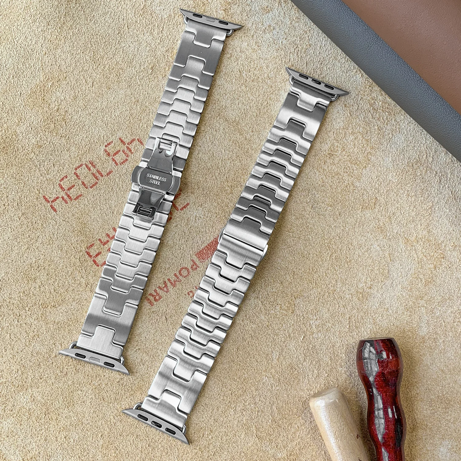 Kebitt For Apple Watch Series 10 Ultra2 9 8 7 6 Strap High Quality Genuine Leather Band Iwatch 46MM 42MM 41mm 45mm 49MM Bracelet image 3