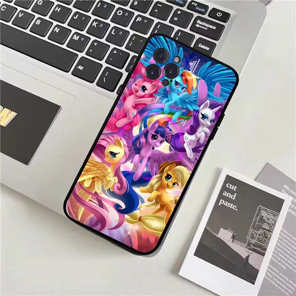 My P-Ponys L-Little Phone Case Silicone Soft for iphone 15 14 13 12 11 Pro Mini XS MAX 8 7 6 Plus X XS XR Cover