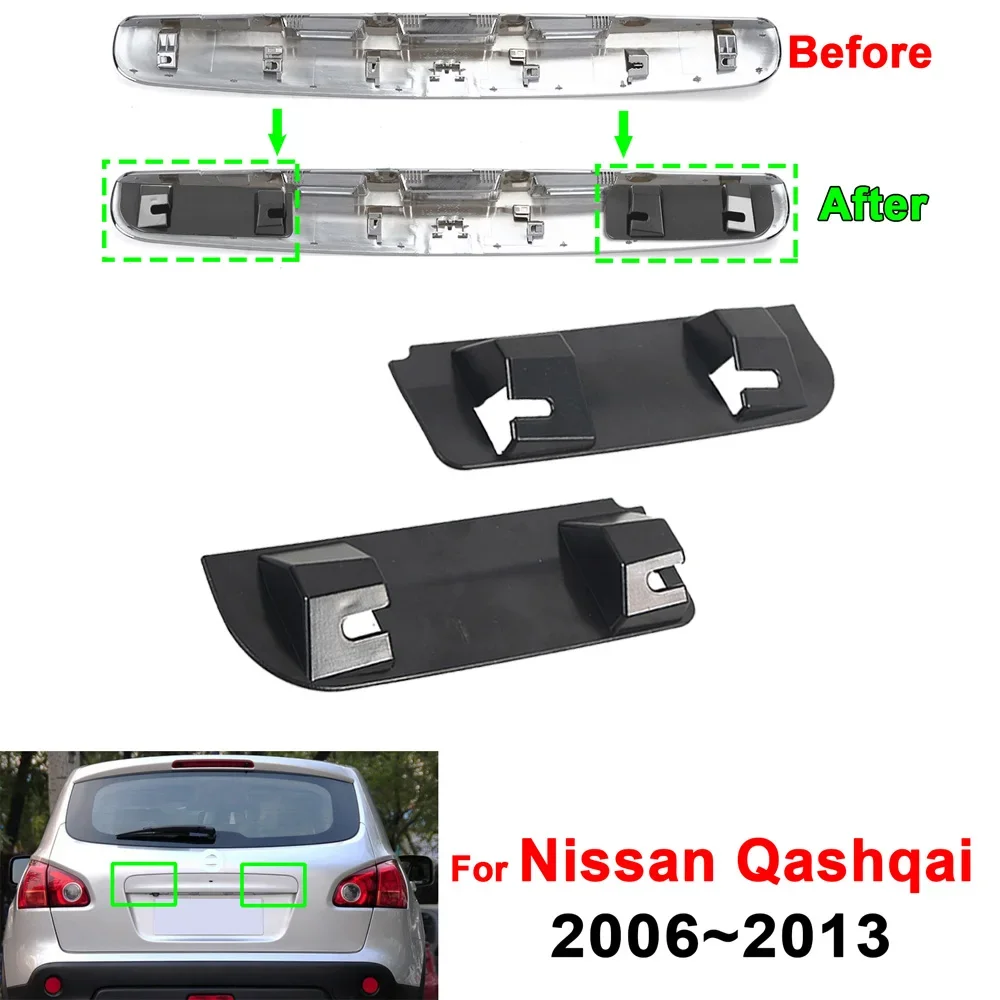 2PC Rear Left Right Tailgate Boot Handle Repair Snapped Clip Kit For Nissan Qashqai Qashqai 2006-2013 Car Exterior Accessories