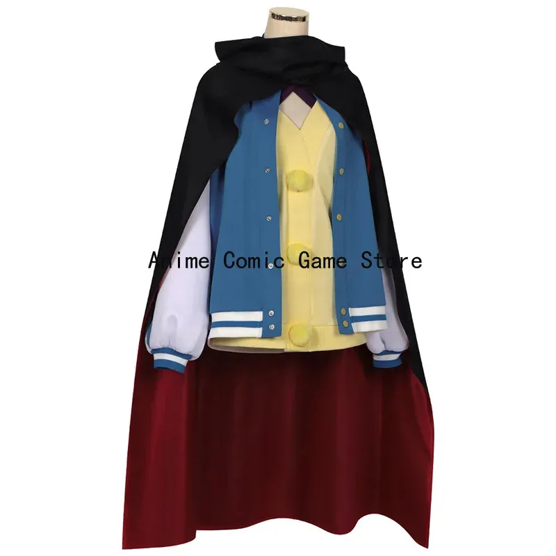 In Stock Ayase Seiko Dandadan Cosplay Anime DAN DA DAN Role Play Costume Glasses Halloween Carnival Outfits for Women S-2XL