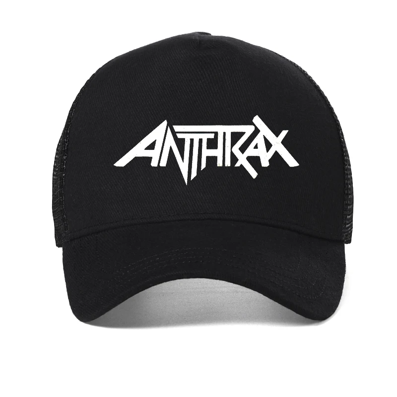 Fashion 80\'s retro metal band men baseball cap rock Anthrax Men hat anthrax Antisocial Usa Concert Tour Men\'s Hats