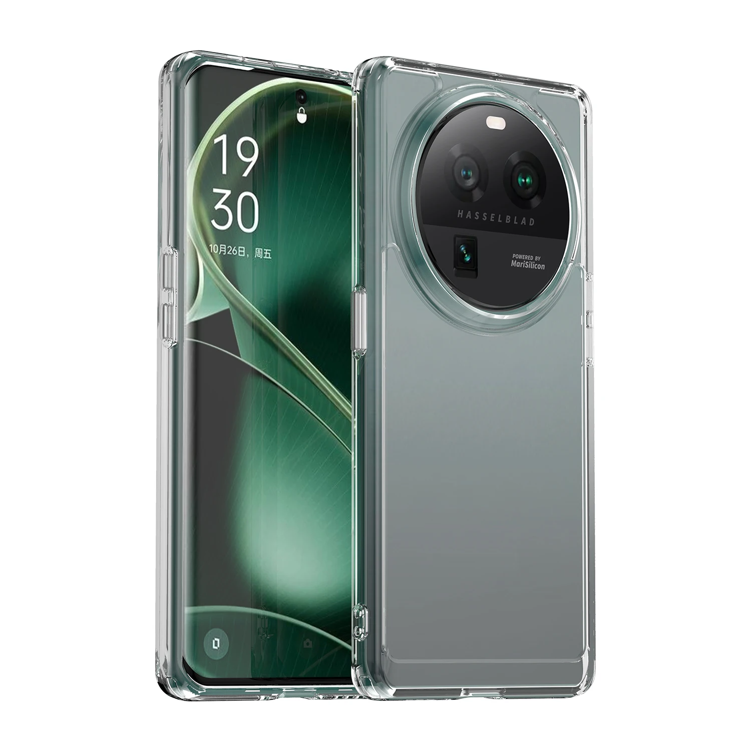 For OPPO Find X6 Pro Case Transparent Cover OPPO Find X6 Pro Funda Soft Flexible TPU Clear Back Bumper OPPO Find X6 Pro