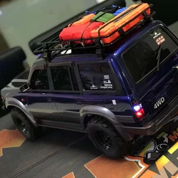 1:10 Rc Climbing Model Car LC80 Land Cruiser Metal Luggage Rack SCX10 ii Chassis for Rc Cars Body Case Diy Modification