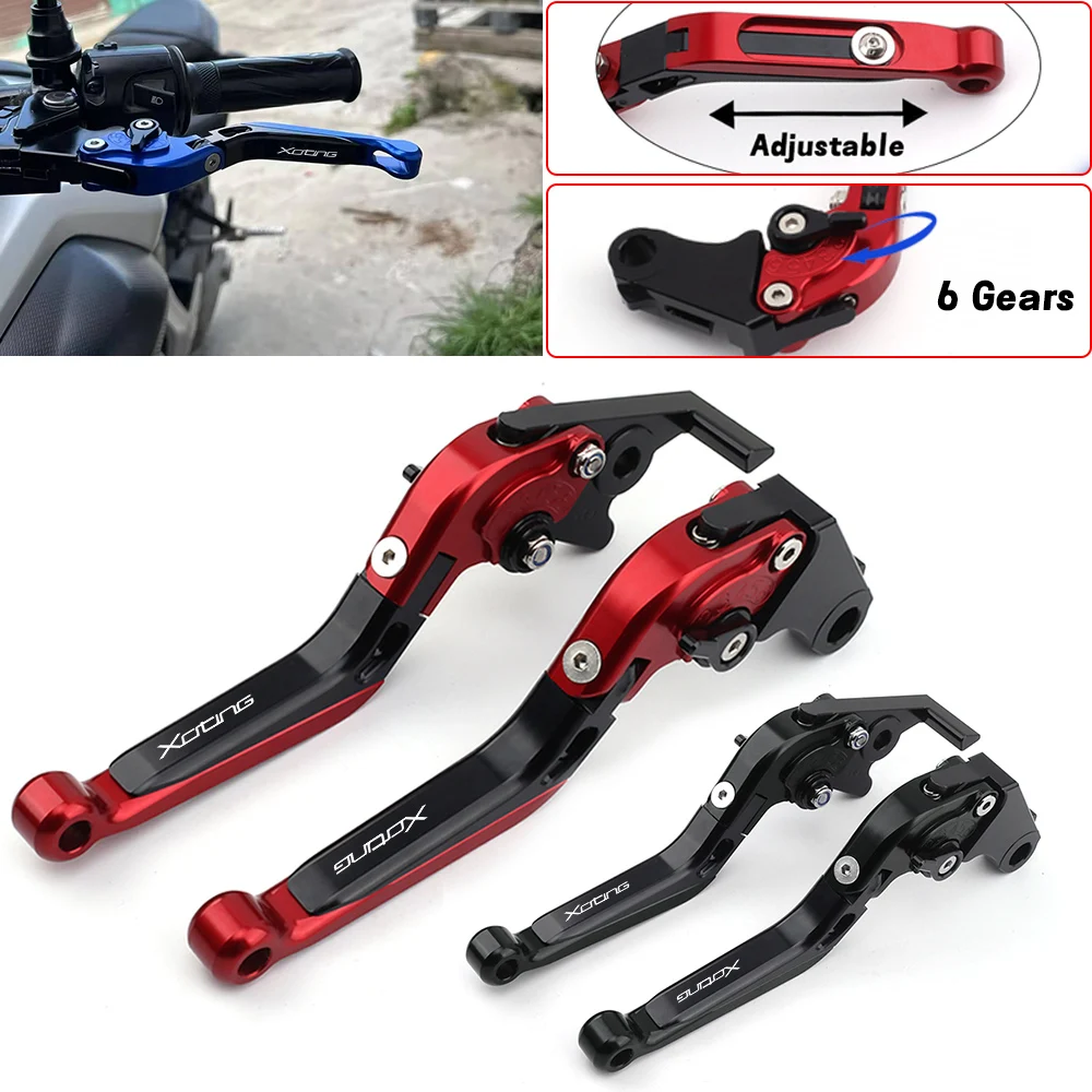 

Для Kymco Xciting 250 300 500 400 комплект регулируемая ручка с ЧПУ тормозной рычаг сцепления аксессуары для мотоциклов