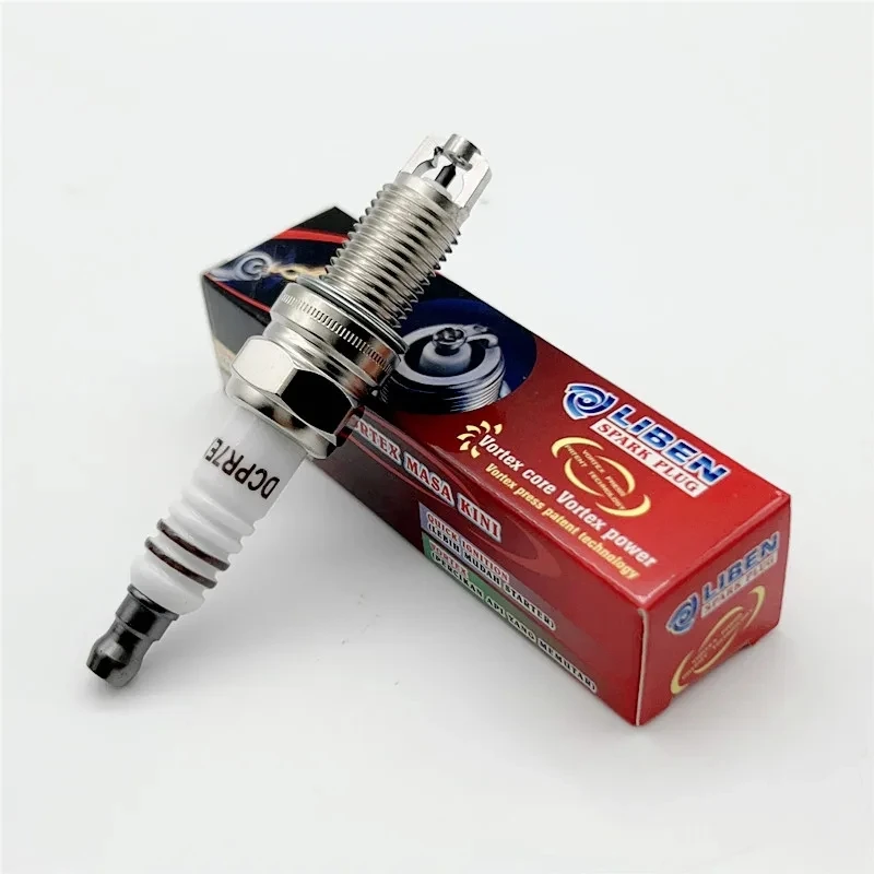 

4pcs 100% VORTEX I-shaped IRIDIUM patent spark plug DCPR7EX for IKR7D ZKR7A-10 SXU22PR9 VXU22 IXU22 ZXU20PR11 IKR6G11 DCPR7EIX