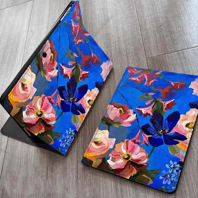 

Красочный чехол с цветочным узором для планшета OPPO Realme Pad Air X 10.36 11 дюймов