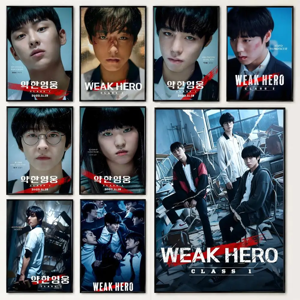 Series Weak Hero Class Poster Poster HD Printing Soothing And Cream Style Home Decor For The Living Room Cafes Gift