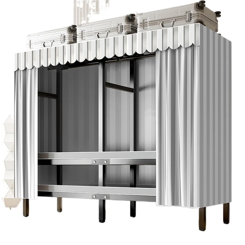 

Installation-free wardrobe Simple cloth wardrobe for rental room