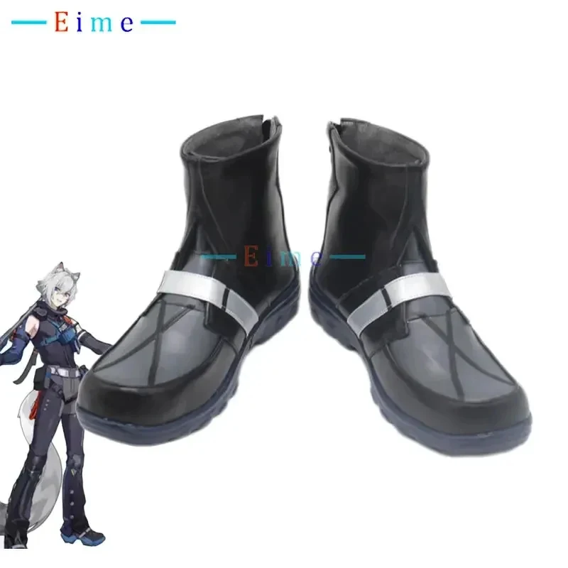 

A;3\v,7'd/Seth Lowell Game Zenless Zone Zero Cosplay Prop PU Leather Shoes Halloween Carnival Boots Custx;4'v\7,h/