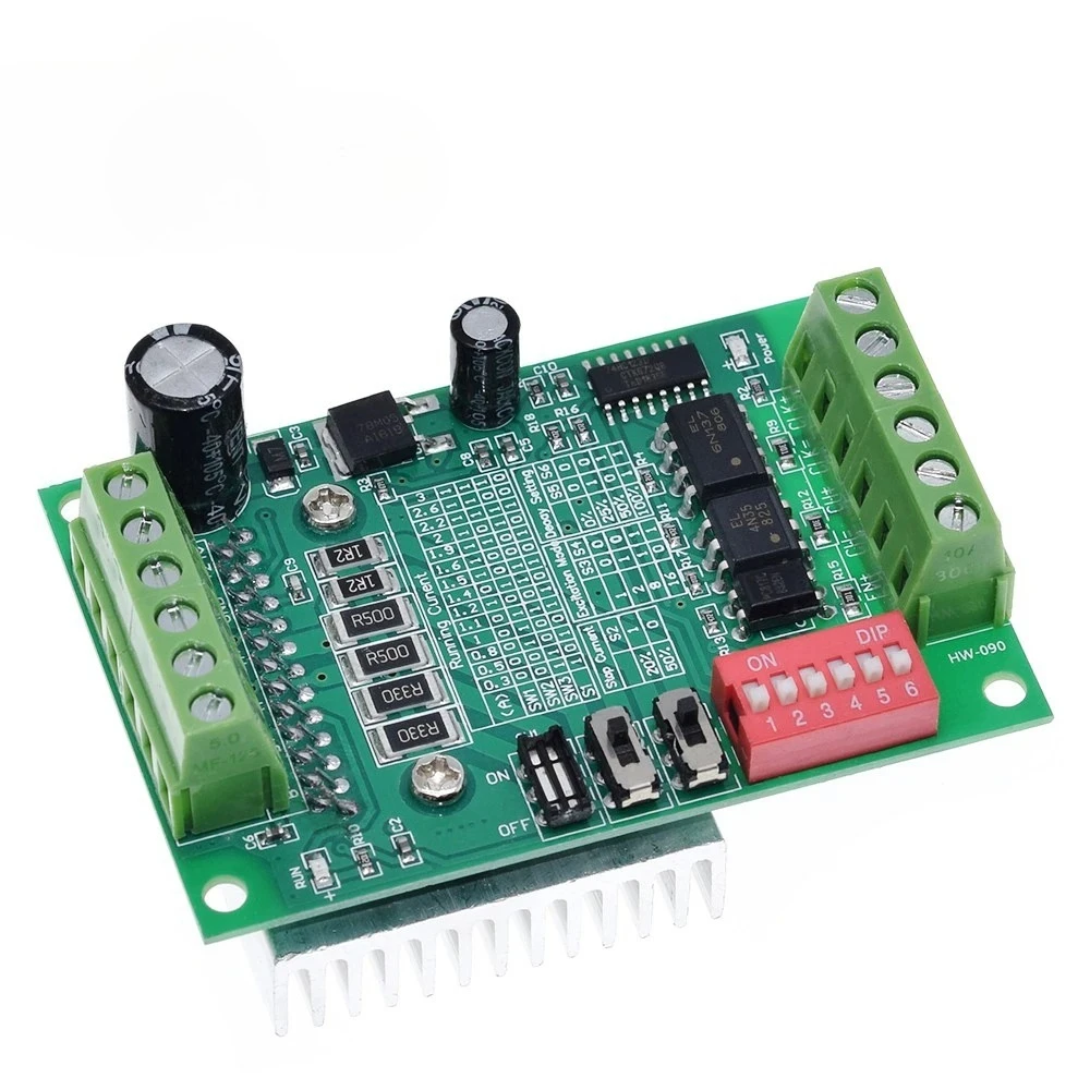 1/2/5PCS TB6560 Upgrade Version TB6600 NEMA17/NEMA23 Stepper Motor Driver Driver Board 3A 32 Subdivision Not Easy to Burn