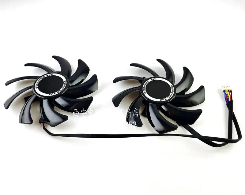 New Cooling Fans for XFX  R9 280X 270X 290X 390X Video Card