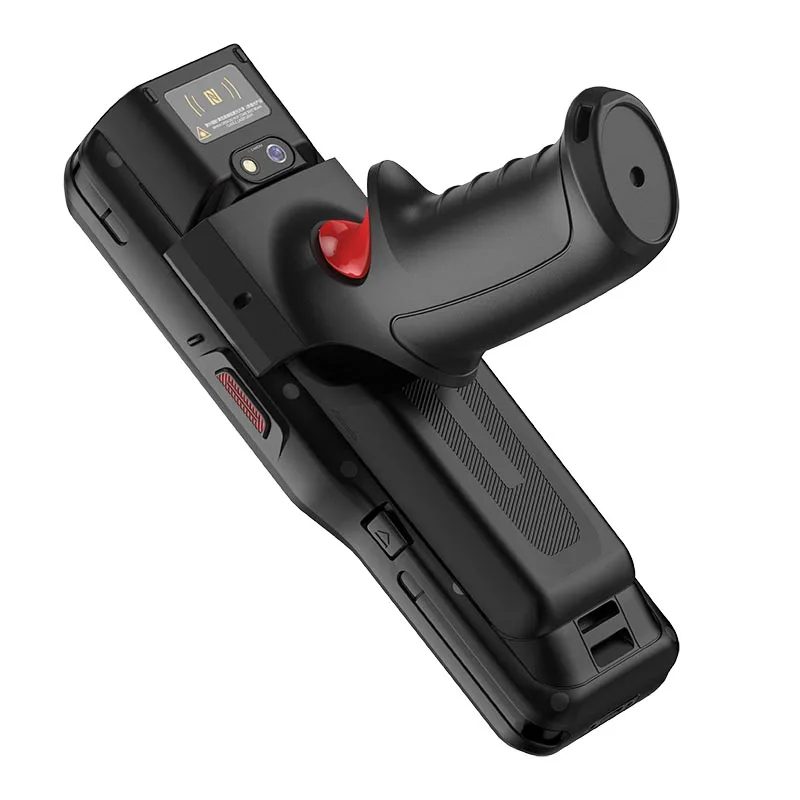 Imagem -04 - Long Range Android Pda Barcode Scanner Zebra 4850 Scanner de Inventário com Almofada Numérica de Longa Distância Aperto de Pistola para Armazém e Armazém