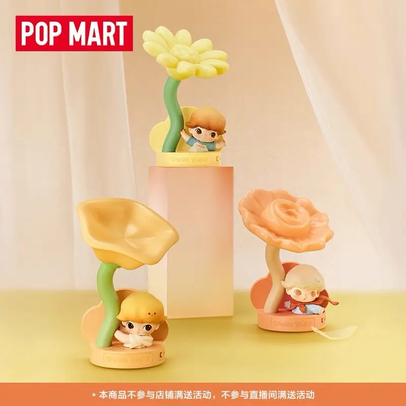 

POP MART DIMOO Серия Moments in Bloom: Индукционный ночник-сюрприз в закрытой упаковке, креативная коллекция, праздничный подарок, украшение