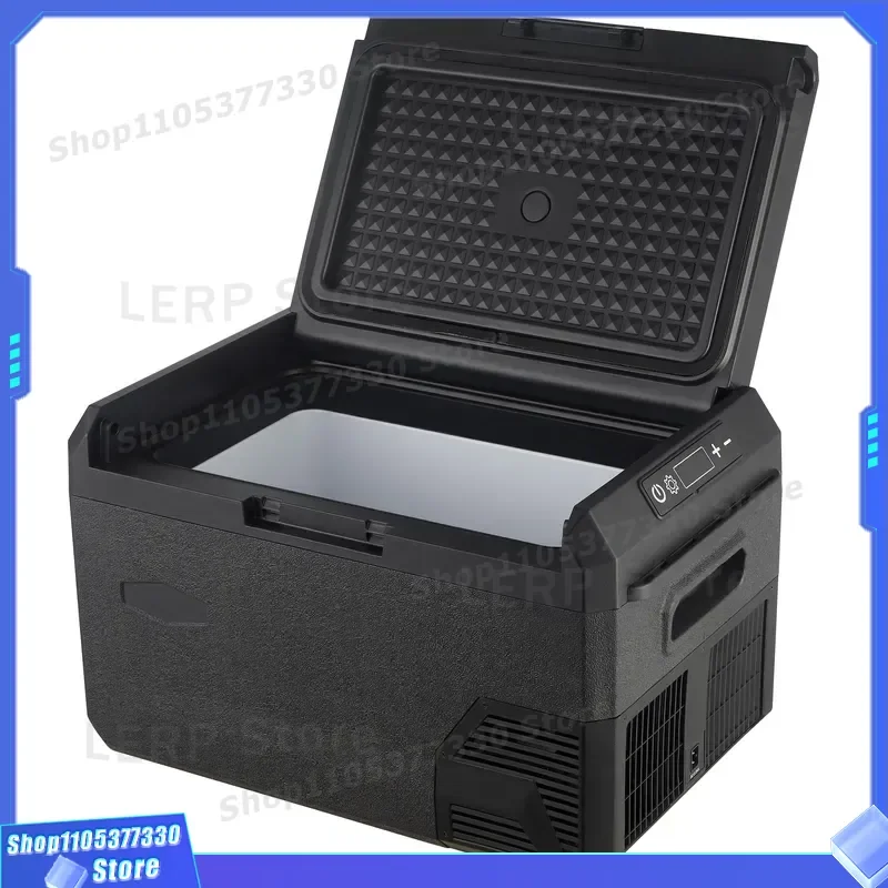 20L Portable Car Refrigerator Compressor Cooling Freezer Dual Use for Home and Vehicle Travel Camping Outdoor Mini Fridge