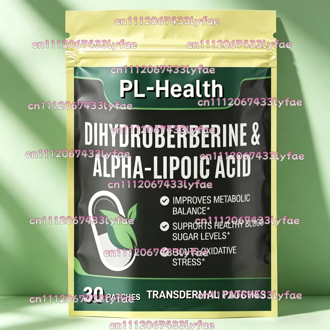 Health Wellness Vitality - 30 Plastrów Transdermalnych z Dihydroberberynem i