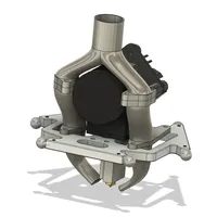 Flsun V400 SLS PA12 Nylon CPAP High Quality  Duct design by Robert_Klotz