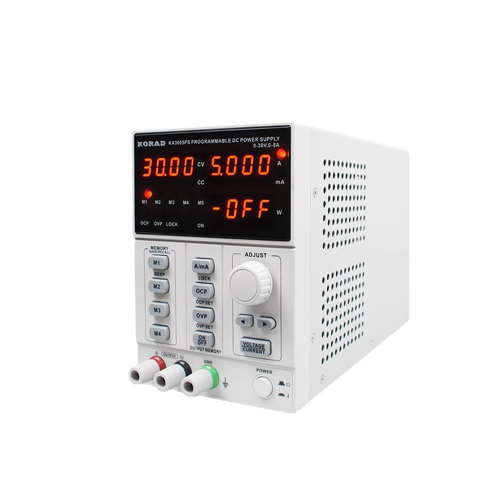 

KA3005PS High Precision Programmable DC Power Supply 30V 5A Adjustable Digital Laboratory Power Supply RS232 USB Interface 220V