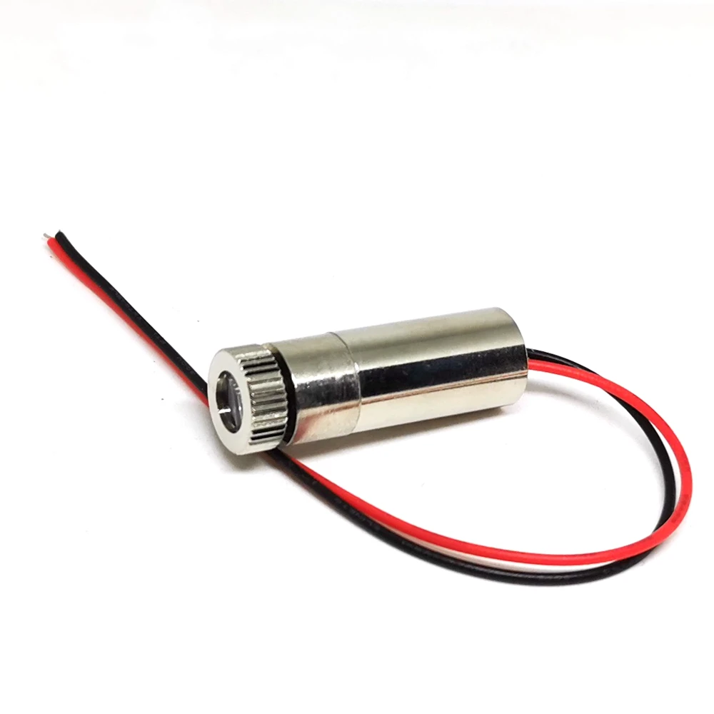 1235 Focusable Focus Light 515nm 520nm 10mw Green Laser Diode Dot Module for Aligment Positioning Tool