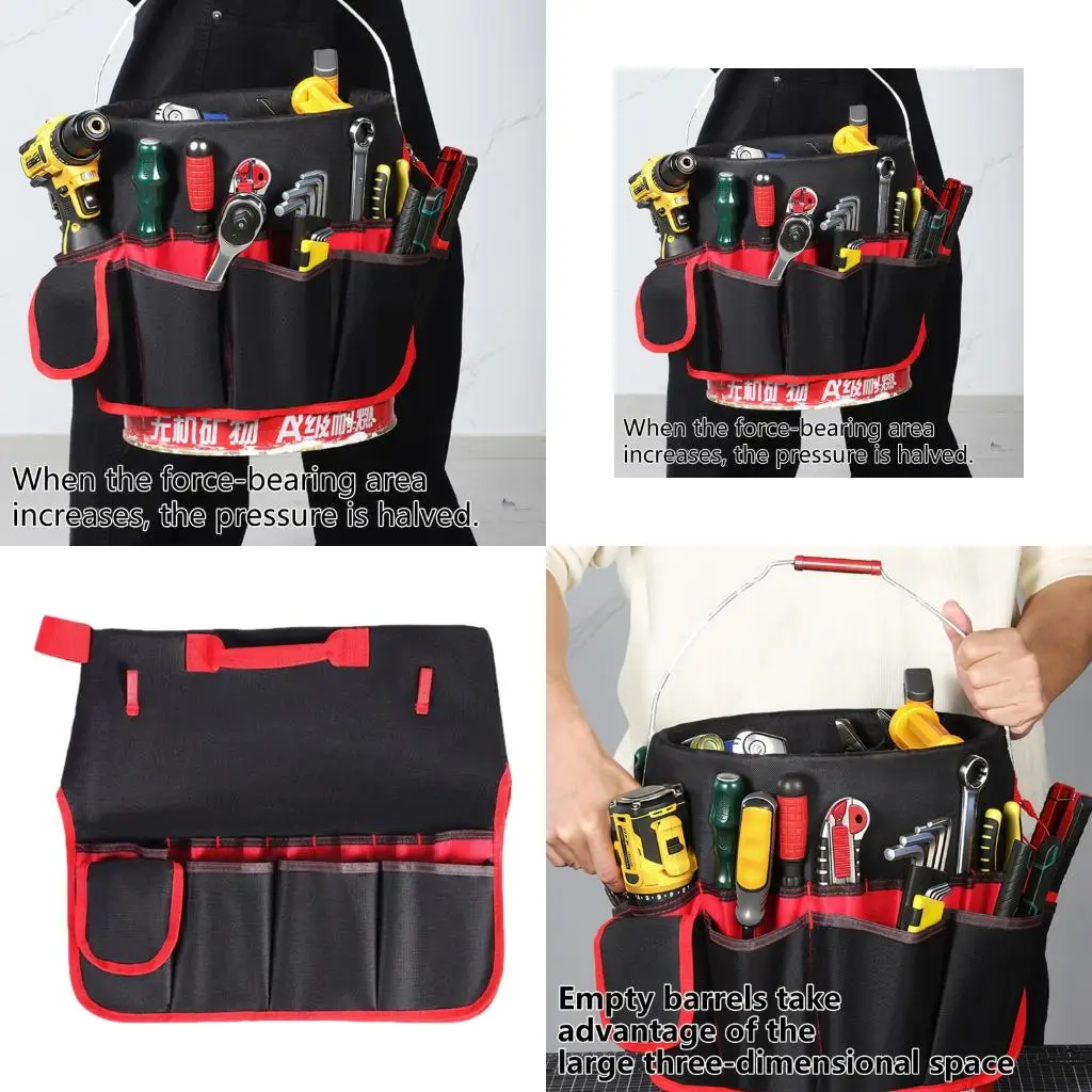 

Spacious Industrial Grade Tool Holder Feature Numerous Compartments And Reinforced Handles For Heavy Duty Use high quality