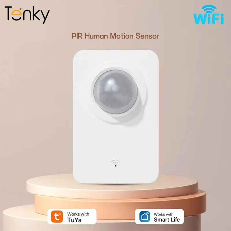 

Tuya WiFi PIR Motion Sensor, Smart Home Infrared Passive Detector, Security Burglar Alarm Sensor Remote by Smart Life