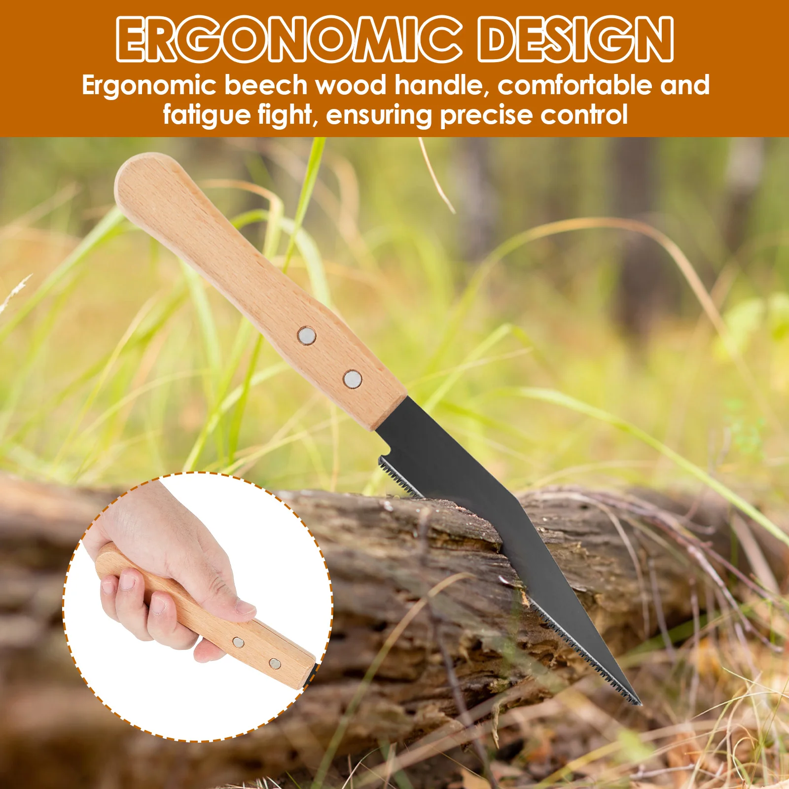 1/2 قطعة منشار قطع الخشب اليد SK5 الصلب النجارة مناشير يدوية واحدة/مزدوجة الوجهين غرامة الأسنان منشار الخشب لأدوات النجارة اليدوية