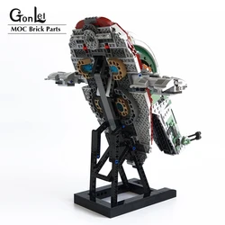 NEW MOC Display Stand Bricks Set fit for 75243 Slave I - 20th Anniversary Edition Building Blocks Model Showing DIY Toys Gifts