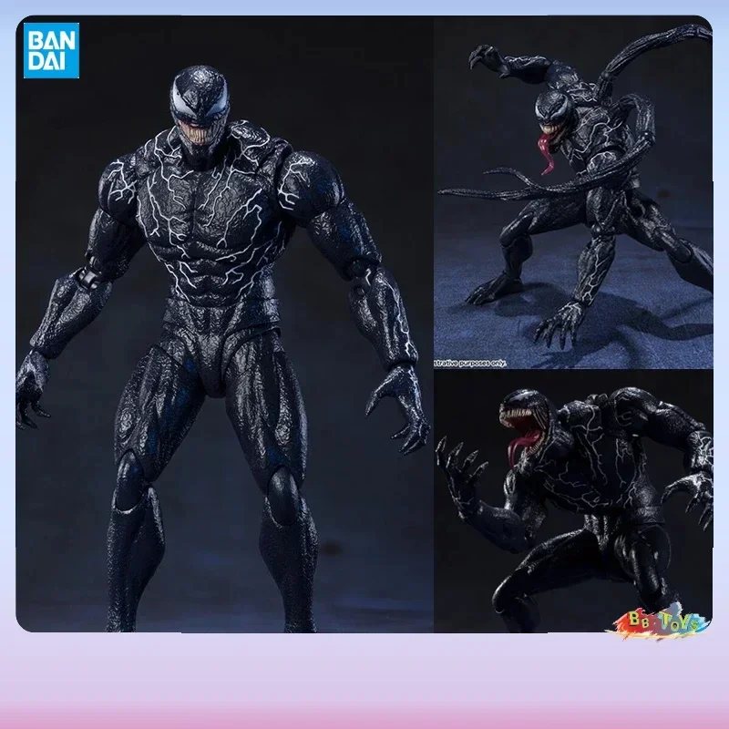 

In Stock BB Action Figures Original Bandai S.H.Figuarts Venom Let There Be Carnage SHF, PVC Figures, Regalos, Models