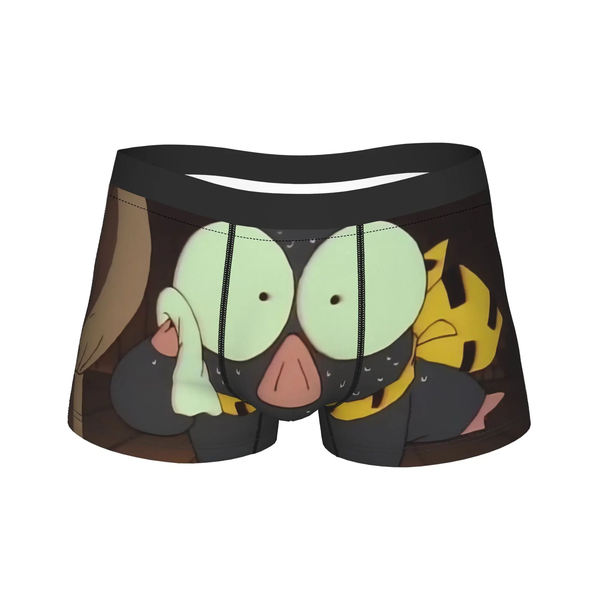 

P Chan Underwear Ranma 12 Comfortable Underpants Printed Boxer Brief For Men Pouch Large Size Trunk