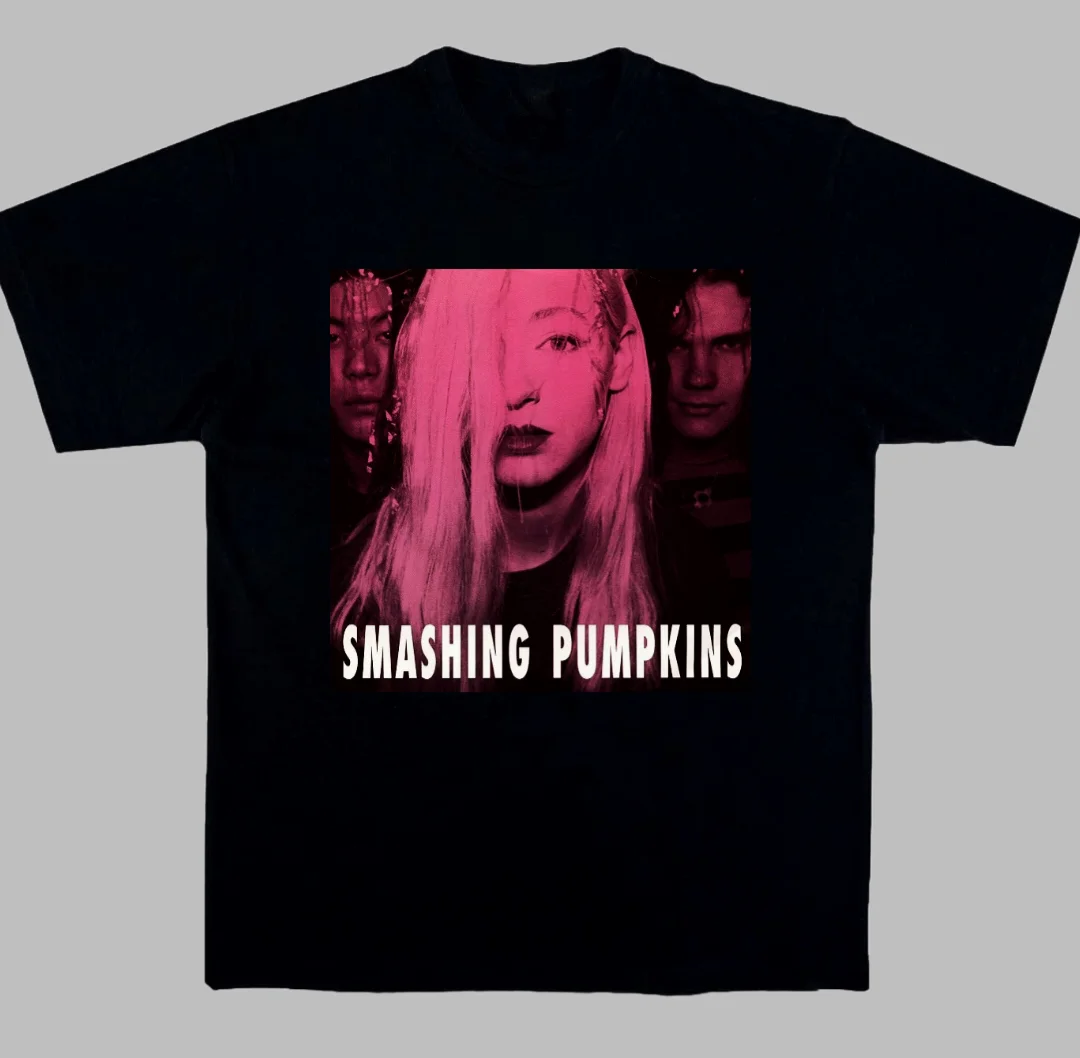 Smashing Pumpkin Band Classic Music Art Summer Casual T-Shirt Men's and Women's Luxury Brand
