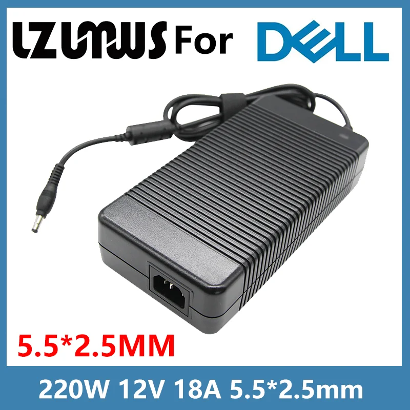 12V 18A 220W 5.5*2.5MM Charger ADP-280BB Laptop Adapter For Dell ADP-220AB B M8811 220P-01 DA-2 PE4C-EC060A V3.0 Power Supply